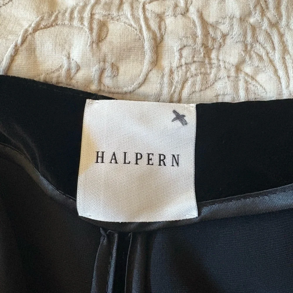 GUC Halpern- Flare Cut Velvet Pants. Size US 4 - Picture 4 of 11